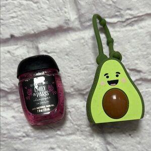 Avocado squishable & bath and body works hand sanitizer